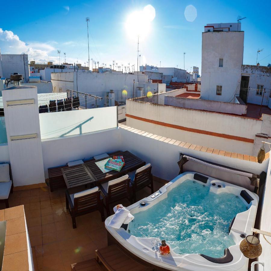 Atico & Jacuzzi Cruz By Cadiz4Rentals Екстериор снимка
