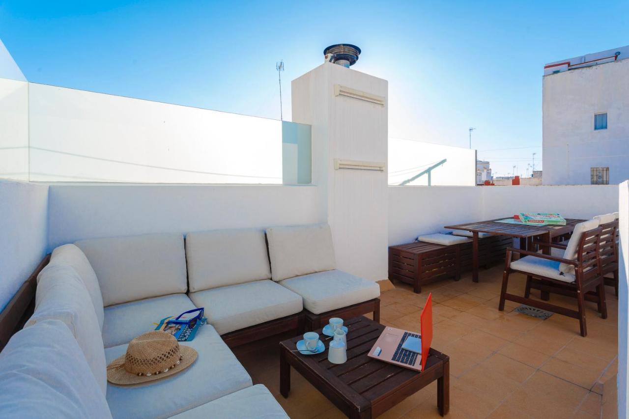 Atico & Jacuzzi Cruz By Cadiz4Rentals Екстериор снимка